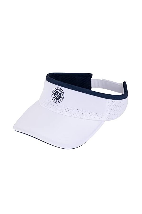 ROLAND GARROS Casquette visière Performance Femme Collection Officielle - Taille réglable