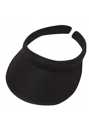 ZHIYU Visière de soleil transparente - Casquette dété pour le golf - Unisexe - Pour homme et femme - Réglable pour lété - A