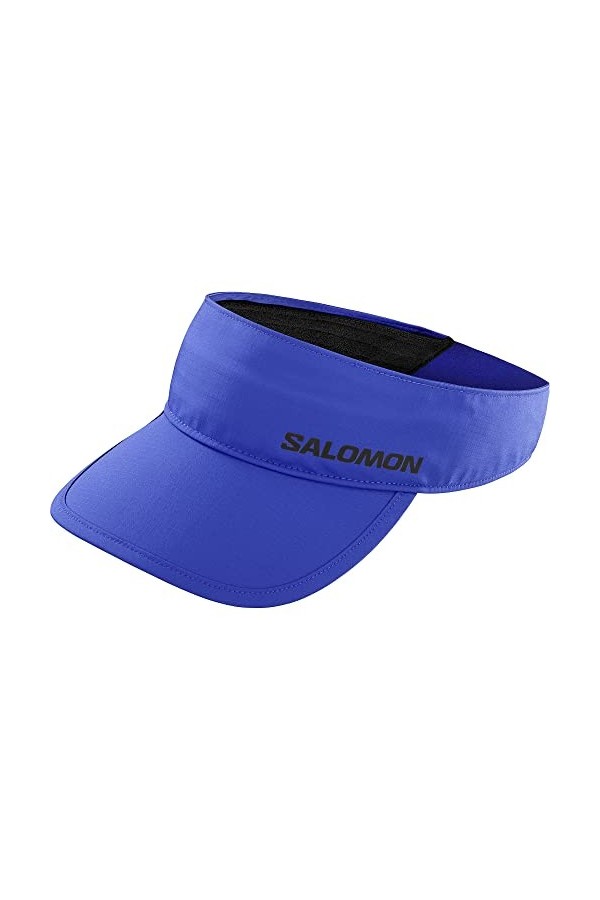 Salomon Cross Visor, Visière Unisexe, Avec Bande Élastique Douce et Absorbante, pour Course à Pied, Surf the Web