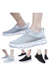 Baskets Mode Femme Sneakers Tendance Running Respirantes Basket De Business Mode Basse Fashion Casual Mode LéOpard Imprimé Ch