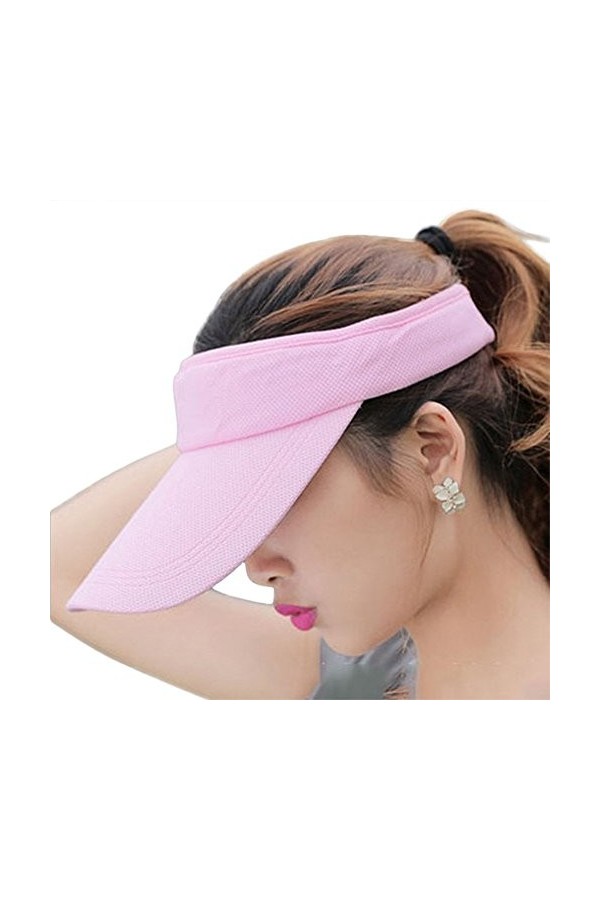 Fasbys Casquette Visière Femme Homme Visière de Golf Séchage Rapide Visière Soleil pour Tennis Sport Running Cyclisme
