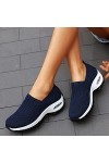 Chaussures Femme Ete Confortable Baskets Baskets mode femmes baskets confort femmes chaussures décontractées femmes gris coul
