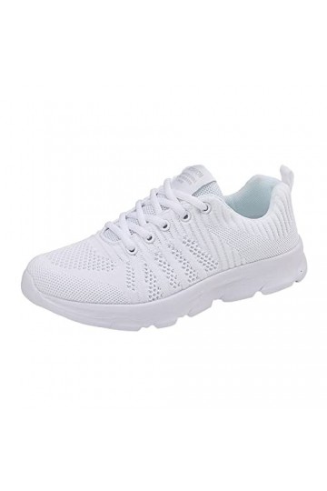 Baskets Mode Femme Sneakers Tennis Chaussures De Toile Chaussures de Running Sport Confortables Pas Cher Mode LéOpard Chaussu