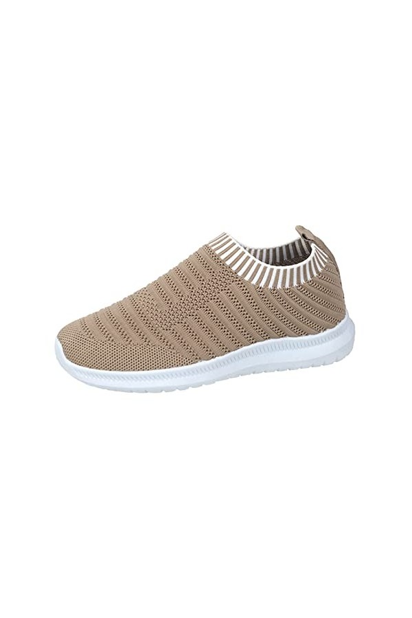 IQYU Chaussures pour femme Bottines dété bon marché Chaussures de sport en maille pour femme Chaussures de sport en plein ai
