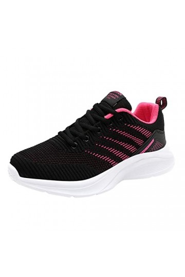 RYTEJFES Basket Femme Running, Légère Running Chic Chaussures Sport Pas Cher Sneakers Chaussure de Sport Confortable Antidéra