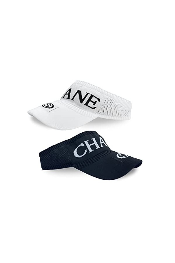 2 pièces Visiere Casquette Femme, Casquette Golf, Visières Casquette de Soleil, Sports Visière Femme, Unisexe Sport Cap, Casq