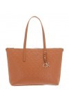 Calvin Klein CK Must Shopper Embossed Mono M Cognac