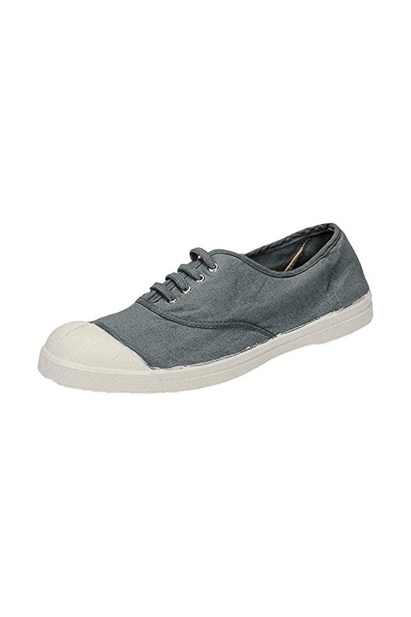 Bensimon Tennis Lacets, Baskets Femmes, Gris Orage 0571 , 36 EU
