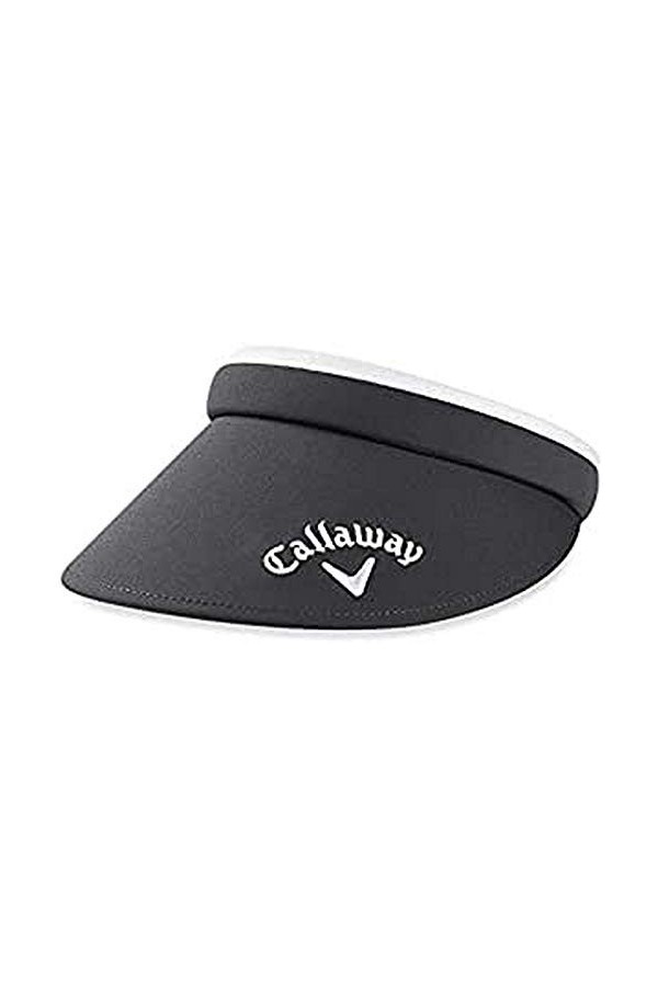 Callaway Headwear Golf Clip Visière pour Femme 2020, Carbone, Taille Unique Mixte