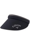 Callaway Headwear Golf Clip Visière pour Femme 2020, Carbone, Taille Unique Mixte