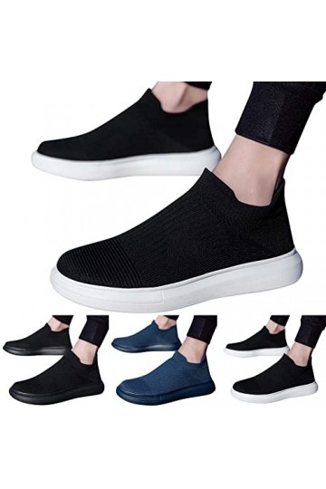 Baskets à plateforme pour femme - Rouge - Solide - Sport - Couleur - Chaussures dextérieur - Maille respirante - Chaussures 