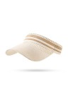 Bakicey Visière pare-soleil pour femme avec grand bord - Mode - Visière pour femme - Protection solaire - Absorbe la transpir