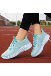 Baskets Mode Femme Sneakers Respirant Mesh Confortable A Lacets Plates Canvas Confortables Pas Cher Mode LéOpard Respirant Me