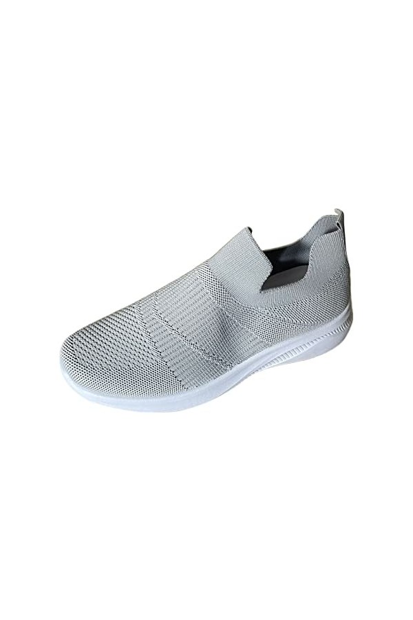 Baskets pour Femmes Marche Légers Sneakers Femmes Baskets à la Mode été Nouveau Maille Respirant et Confortable Plateforme Ch