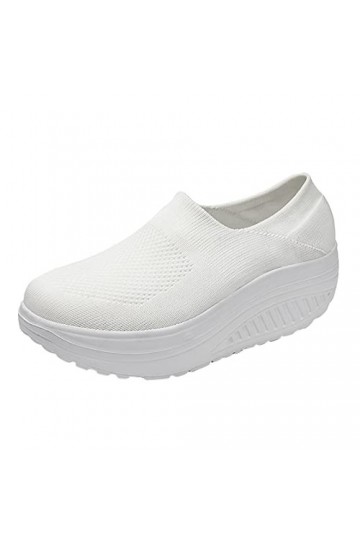 Pantoufle Fantaisie Mode et Baskets pour Femmes Chaussures à Plateforme légères et Confortables Baskets pour Femmes Chausson 
