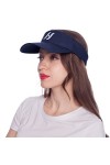 HEYANN Casquette Visiere Noir Unisex Visière Protège Visage Casquette Visiere Mixte Réglable pour Tennis, Golf, Course Hommes
