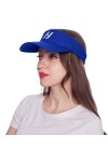 HEYANN Casquette Visiere Noir Unisex Visière Protège Visage Casquette Visiere Mixte Réglable pour Tennis, Golf, Course Hommes