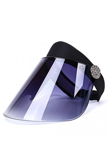 DORRISO Femme Homme Visière Casquette Anti-UV Chapeau en Plein Air Bonnet Chapeau de Soleil Voyage Cyclisme Plage Pare-Soleil