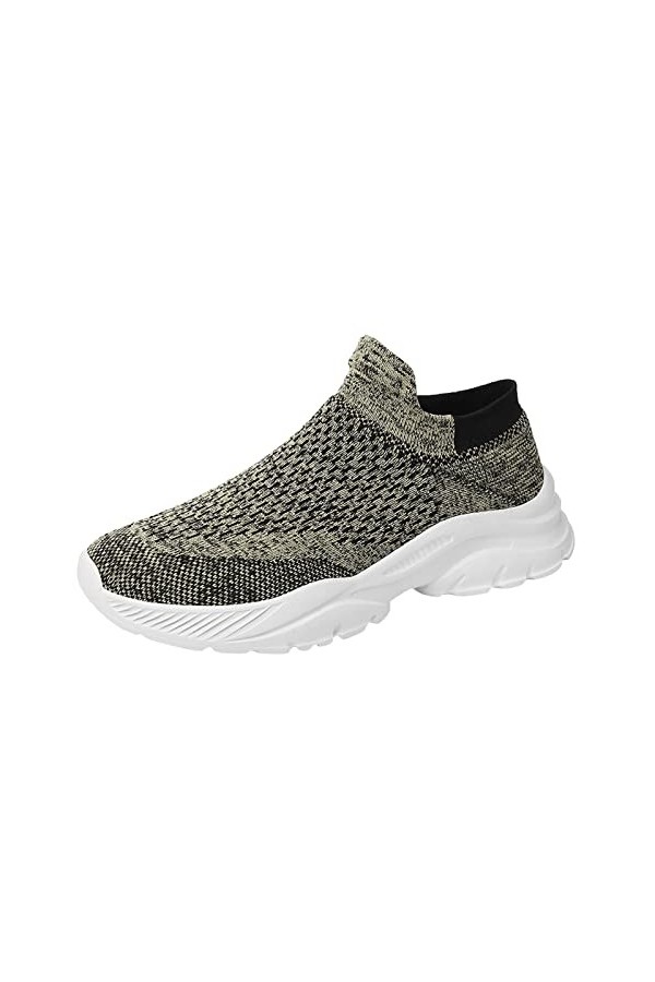 Baskets Mode Femme Sneakers Légère Running Sport Compétition Plates Canvas Confortables Basse Respirant LéGer Sneakers Imprim