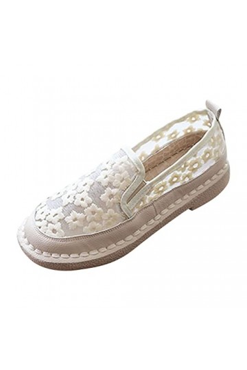 Baskets Mode Femme Sneakers Tennis Chaussures De Toile A Lacets Plates Canvas Chaussures DéContractéEs Chaussures Femme Ete P