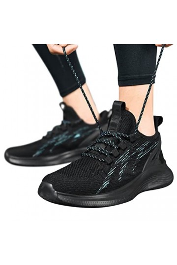 Dasongff Femme Basket Chaussures Running Mode été et Automne Femmes Baskets Maille Respirant léger Confortable Running Respir