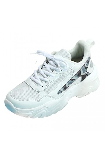 Chaussures pour Dames Baskets à Plateforme Baskets légères à la Mode Baskets dextérieur Douces et Confortables Baskets Mode 