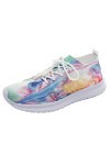 Yavion Basket Femmes Chaussure De Sport Femme Pas Cher a La Mode,Femme Chaussures à Lacets Baskets Sport Femme Chaussures Com