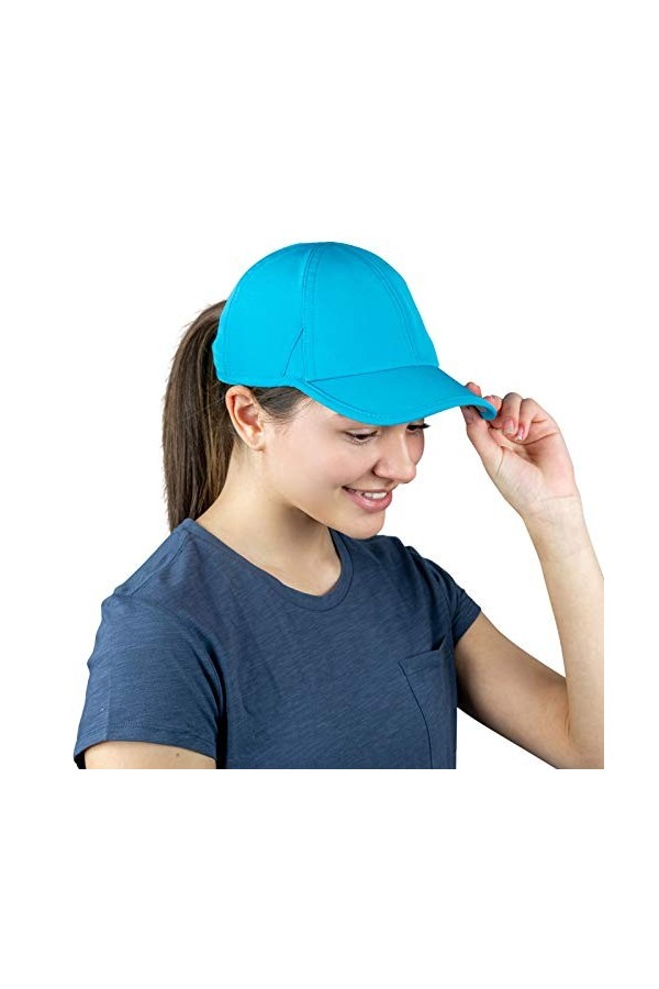 TrailHeads Chapeau de course pour femme avec protection UV | UPF 50 | Chapeaux dété pour femme | Chapeaux dextérieur, lavan
