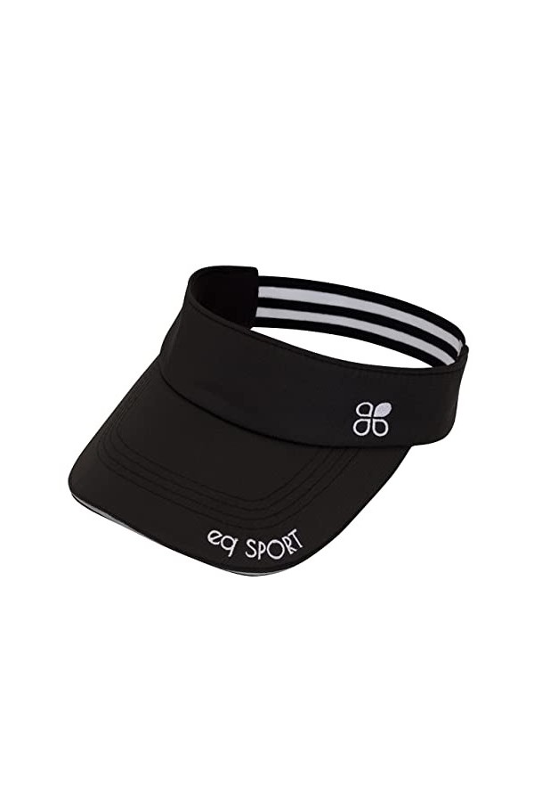 EQ SPORT Visière pare-soleil pour sports - Taille unique - Pour homme et femme - Pour golf, tennis, course à pied, jogging, r