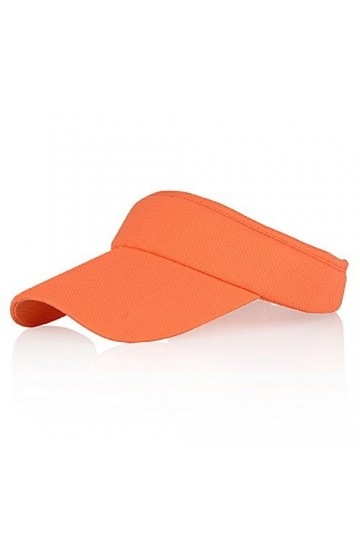 Visières de Soleil Blanches pour Les Femmes et Les Filles, Long Bord Plus épais Sweatband réglable Hat pour Golf Cyclisme Pêc