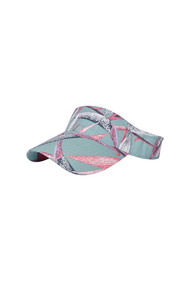 Femme Été Golf Sports Visière Tennis Sports Casquettes Visières Bleu Ciel 