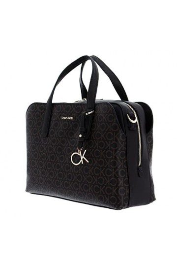 Calvin Klein CK Must Tote Brown Mono