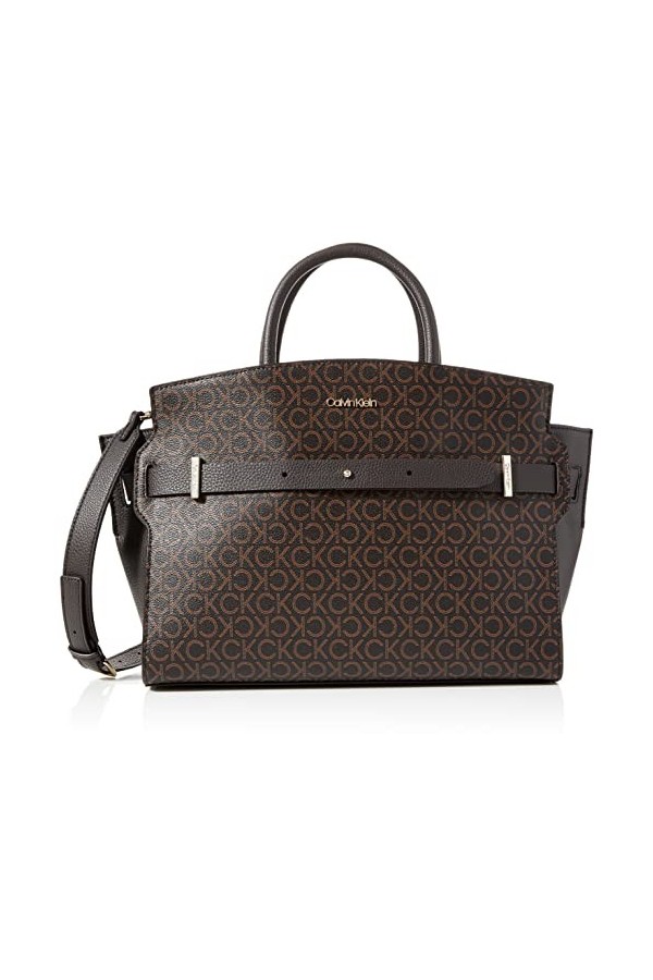 Calvin Klein Ck Code Tote Md Mono Marron Taille unique, Marron Mono, Taille unique, Ck Code Tote Md Mono