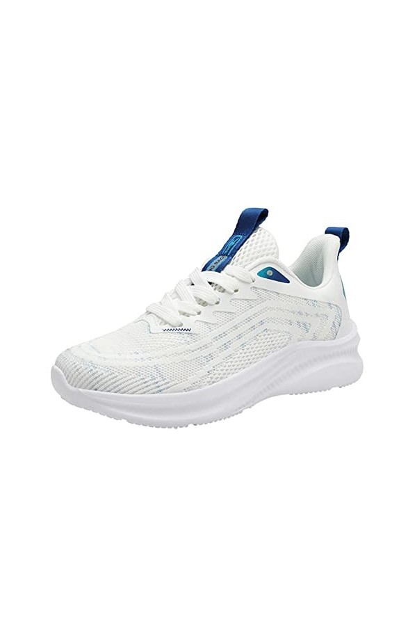 Baskets Mode Femme Sneakers Tennis Chaussures De Toile A Lacets Plates Canvas Confortables Respirant Mesh Confortable Ete Bas