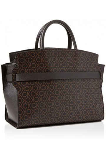 Calvin Klein Ck Code Tote Md Mono Marron Taille unique, Marron Mono, Taille unique, Ck Code Tote Md Mono