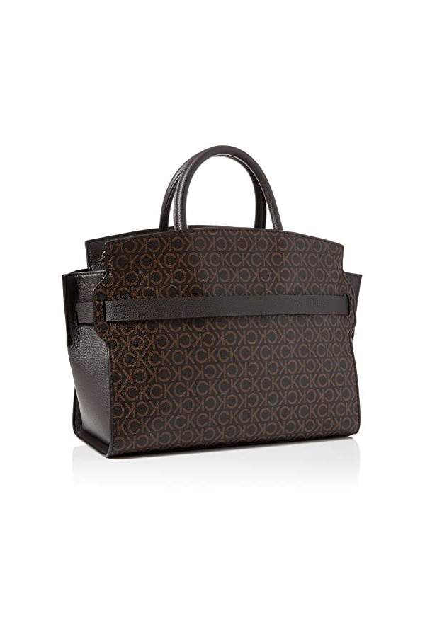 Calvin Klein Ck Code Tote Md Mono Marron Taille unique, Marron Mono, Taille unique, Ck Code Tote Md Mono