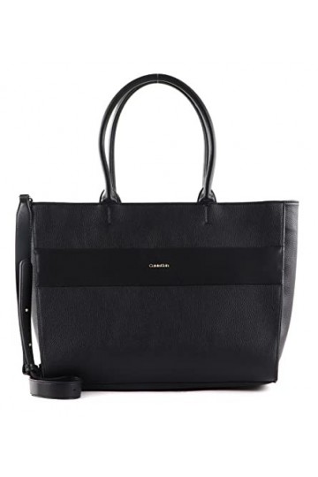 Calvin Klein Daily Dressed Shopper, Fourre-Tout Femme, Noir, Taille Unique