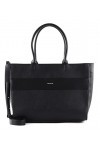 Calvin Klein Daily Dressed Shopper, Fourre-Tout Femme, Noir, Taille Unique