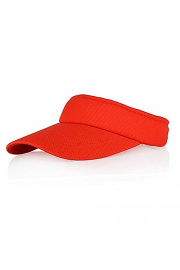 Visières de Soleil Blanches pour Les Femmes et Les Filles, Long Bord Plus épais Sweatband réglable Hat pour Golf Cyclisme Pêc