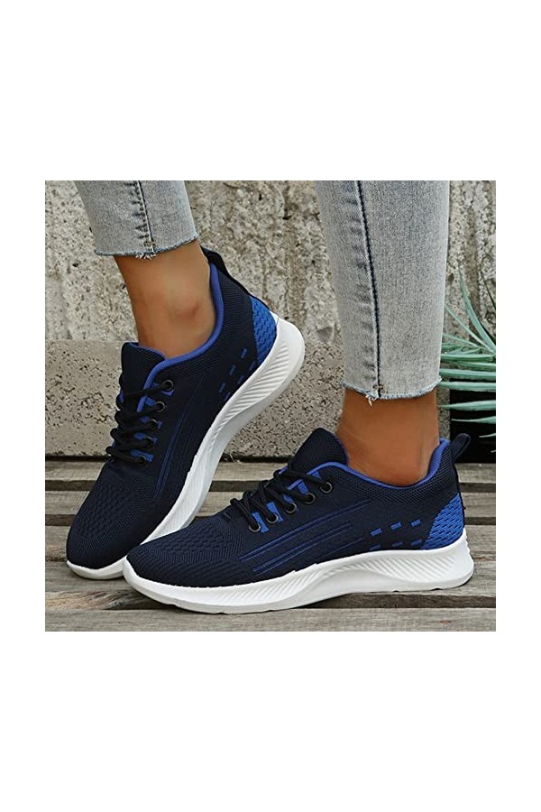 550 Basket Femme Chaussure de Course Marche Baskets Mode Femmes Baskets Confort Femmes Chaussures décontractées Femmes Gris C