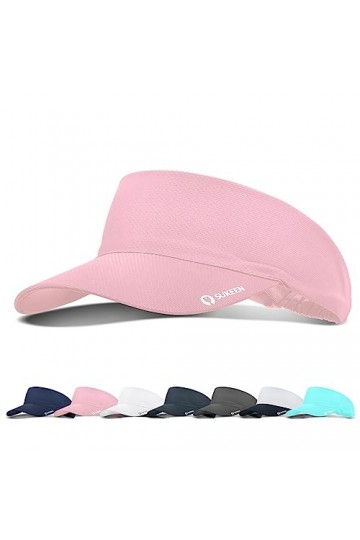 Sukeen Casquette Visière avec Visière de Refroidissement élastique avec Sangle Anti-Transpiration Réglable Protection Solaire
