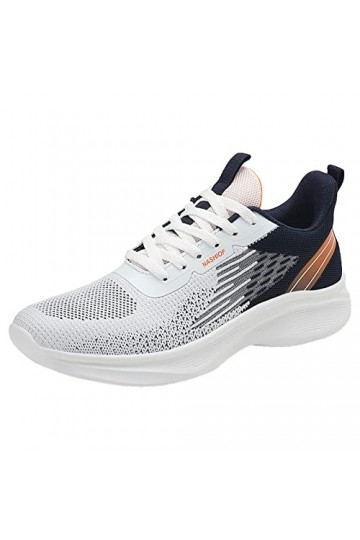 Baskets Mode Femme Sneakers Tennis Chaussures De Toile A Lacets Plates Canvas Confortables Respirant Mesh Confortable Imprimé
