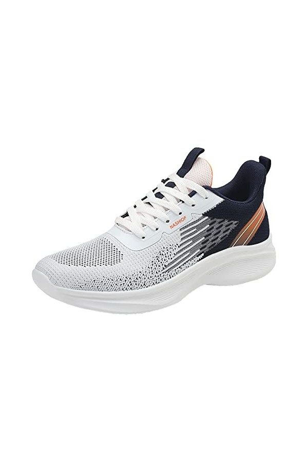 Baskets Mode Femme Sneakers Tennis Chaussures De Toile A Lacets Plates Canvas Confortables Respirant Mesh Confortable Imprimé