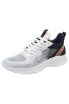 Baskets Mode Femme Sneakers Tennis Chaussures De Toile A Lacets Plates Canvas Confortables Respirant Mesh Confortable Imprimé