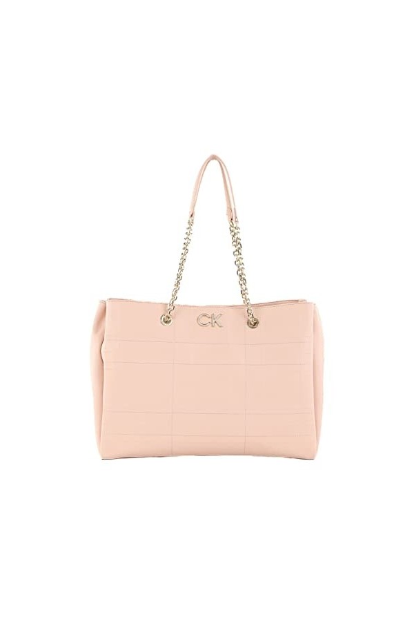 Calvin Klein Re-Lock Tote Quilt Spring Rose