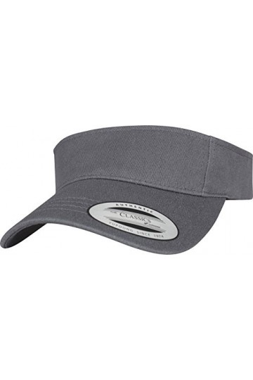 Flexfit Mixte Curved Visor Cap Darkgrey One Size Casquette, darkgrey, Taille unique EU