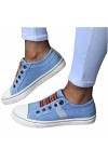 Baskets Mode Femme, Baskets Basses Chaussures Décontractées pour Femme Summer and Autumn Chaussures Plates,Confortables Chaus