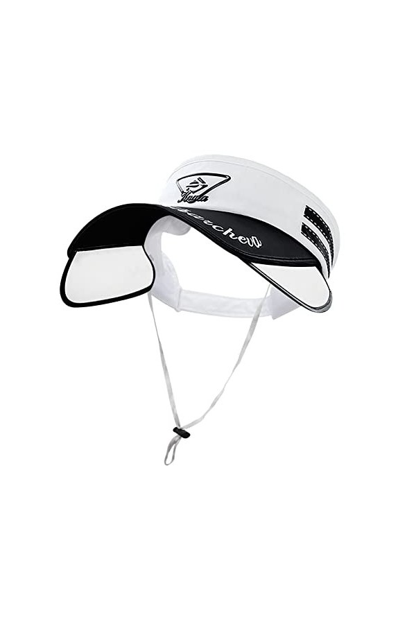 Chapeau de soleil unisexe pour l’été Chapeau dété Casquette de visière Séchage rapide Pare-soleil Outdoor Visière de soleil 