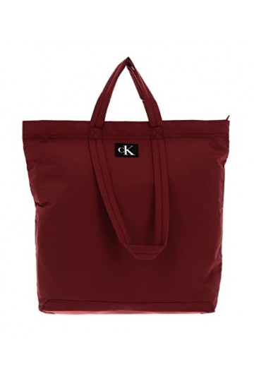 Calvin Klein CkJ City Nylon Large Zip Tote 43 L Terracotta Tile