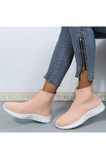 Chaussures De Securite Femmes Baskets Mode Femmes Baskets Confort Femmes Chaussures décontractées Femmes Gris Couleur Chaussu